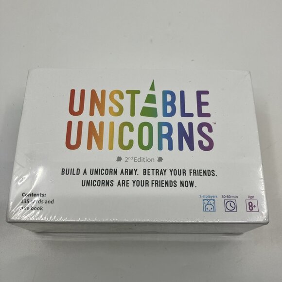TeeTurtle Unstable Unicorns Card Game New Sealed - Picture 1 of 6